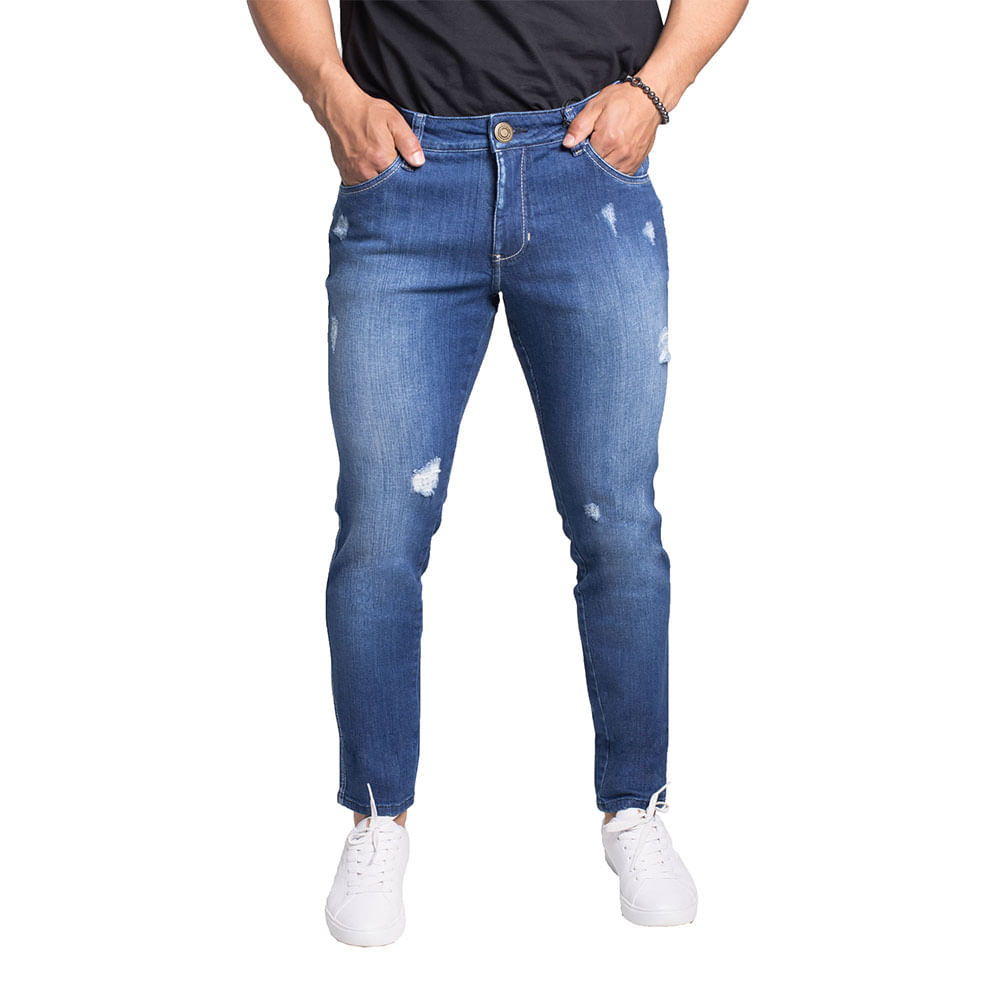 calça masculina denuncia jeans